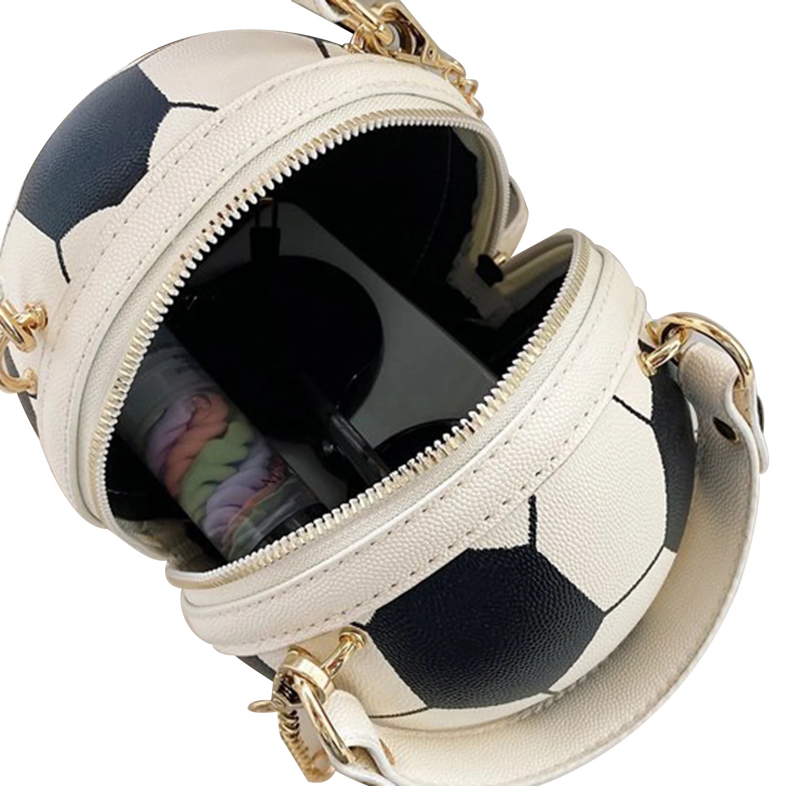 Women Shoulder Bag Ball Shape Crossbody Bag for Traveling Shopping