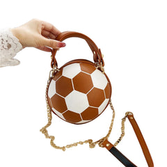 Women Shoulder Bag Ball Shape Crossbody Bag for Traveling Shopping