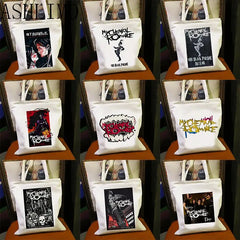 Women Shoulder Bag My Chemical Romance Mcr Dead Canvas Bag Shopping Bag Tote Har