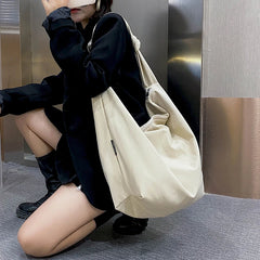 Nylon Shoulder Bag for Women Crossbody Handbag