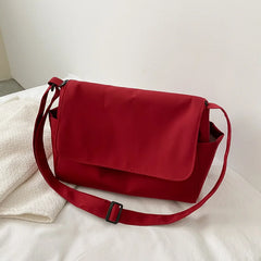 Oxford Cloth Shoulder Bag Large Capacity Crossbody Bag