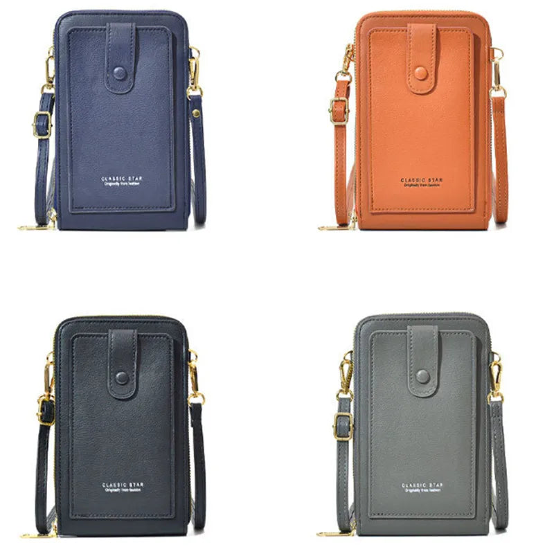 Women Shoulder Bag Crossbody Phone Bag Wallet Handbags Messenger Small Square