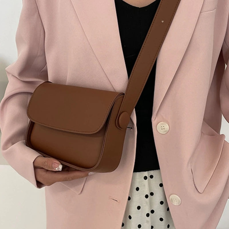 Women Shoulder Bag PU Leather Crossbody Purse Lady