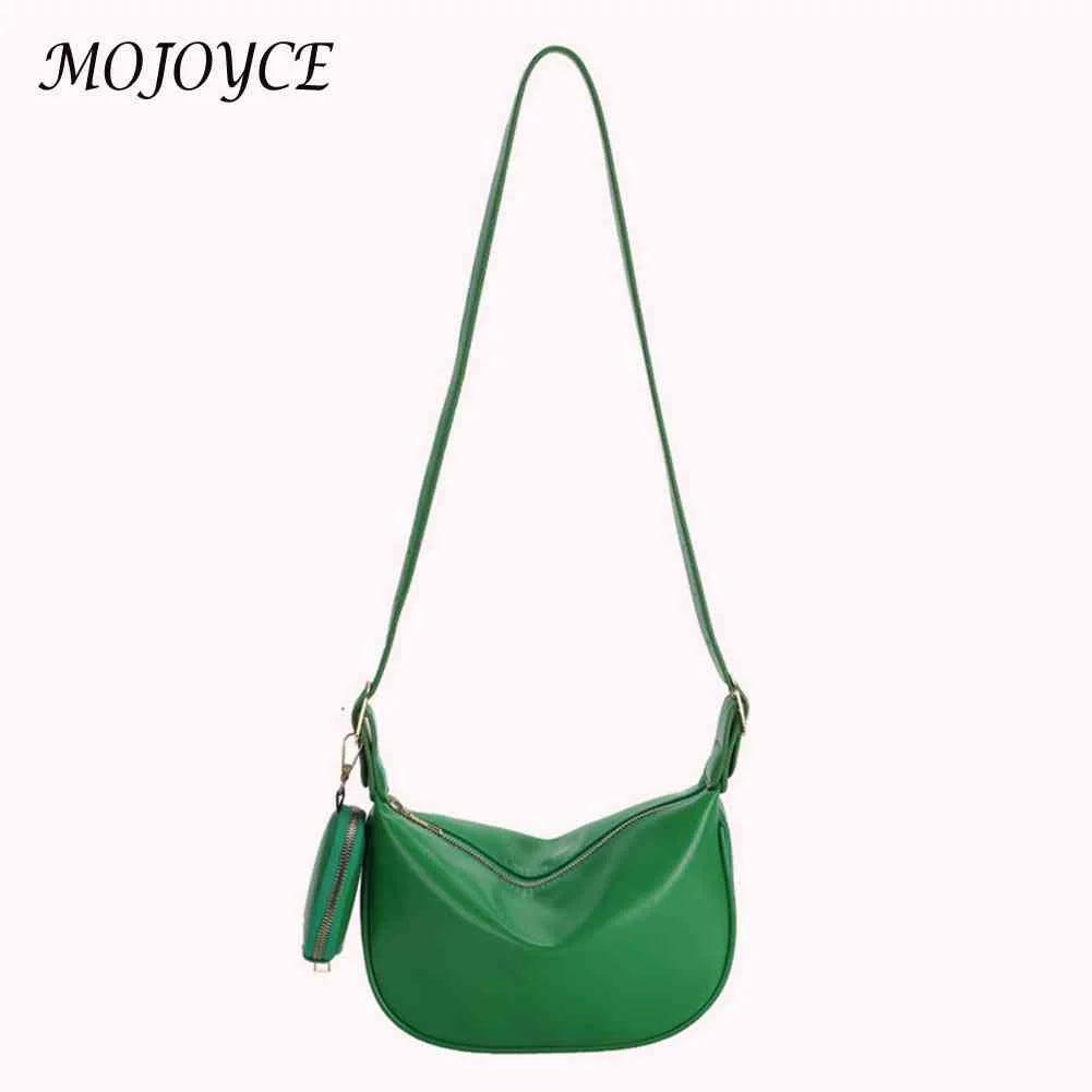 Women Shoulder Bag PU Leather Crossbody Bags 2 in 1 Crossbody Handbags