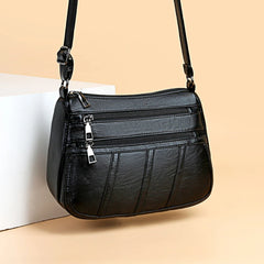 Women Shoulder Bag PU Leather Messenger Crossbody Bags Mother Purse Handbag