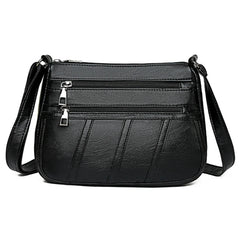 Women Shoulder Bag PU Leather Messenger Crossbody Bags Mother Purse Handbag