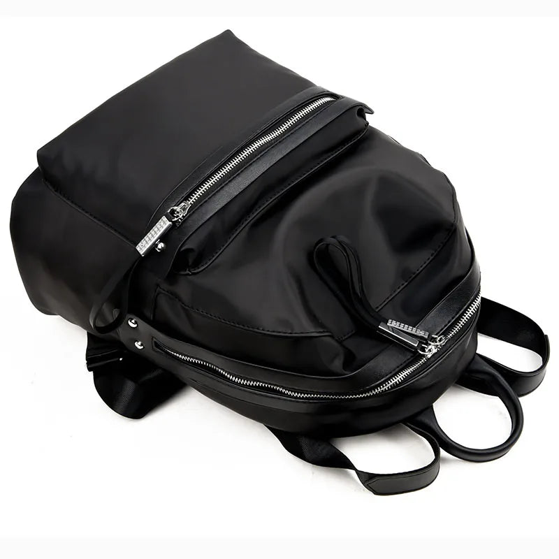 Women Shoulder Bag Pack Nylon Softback Female Leisure Preppy Style Bag Mochilas