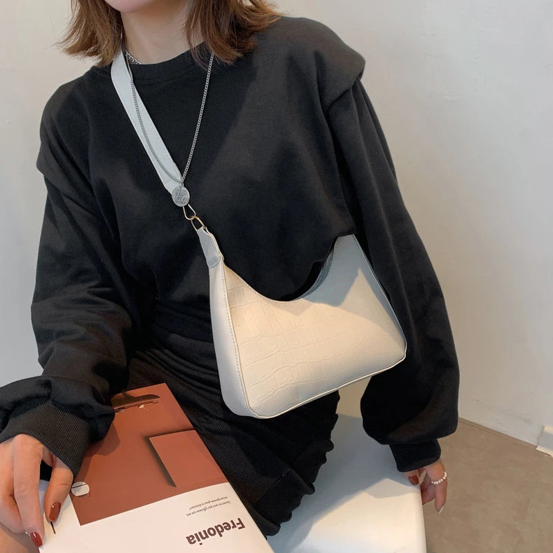 Women Shoulder Bag Minimalist Armpit Shoulder Purse