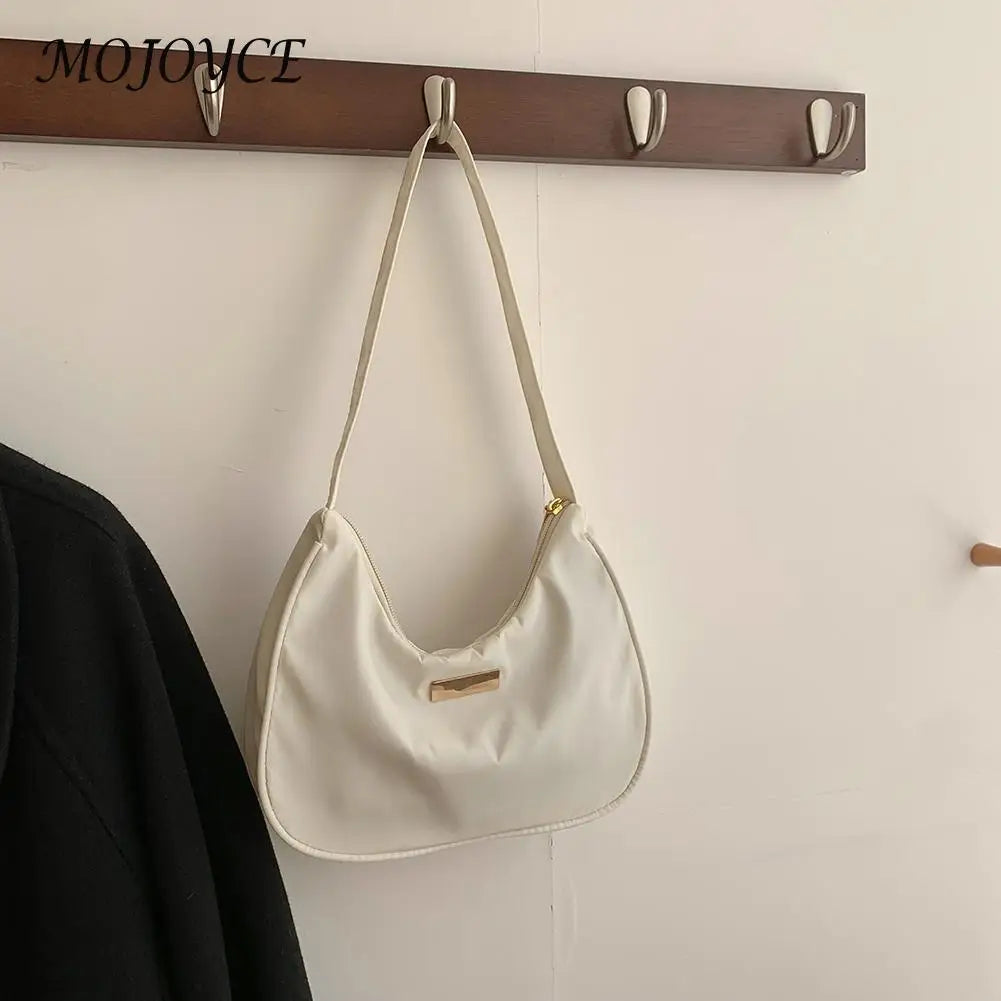 Women Shoulder Bag Retro Solid Messenger Bags Zipper All-Match Phone