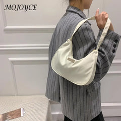 Women Shoulder Bag Retro Solid Messenger Bags Zipper All-Match Phone