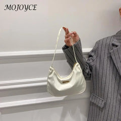 Women Shoulder Bag Retro Solid Messenger Bags Zipper All-Match Phone