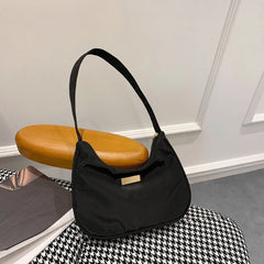 Women Shoulder Bag Retro Solid Messenger Bags Zipper All-Match Phone