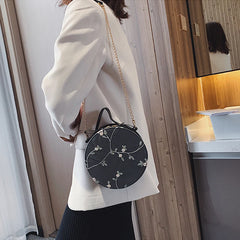 Round Shoulder Bag for Women Casual Travel Crossbody Bags