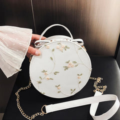 Round Shoulder Bag for Women Casual Travel Crossbody Bags