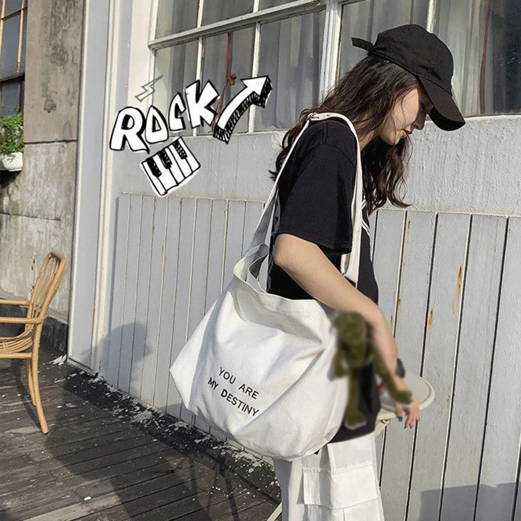 Women Shoulder Bag School Picnic Travel Umbrella Water Bottle Storage Tote