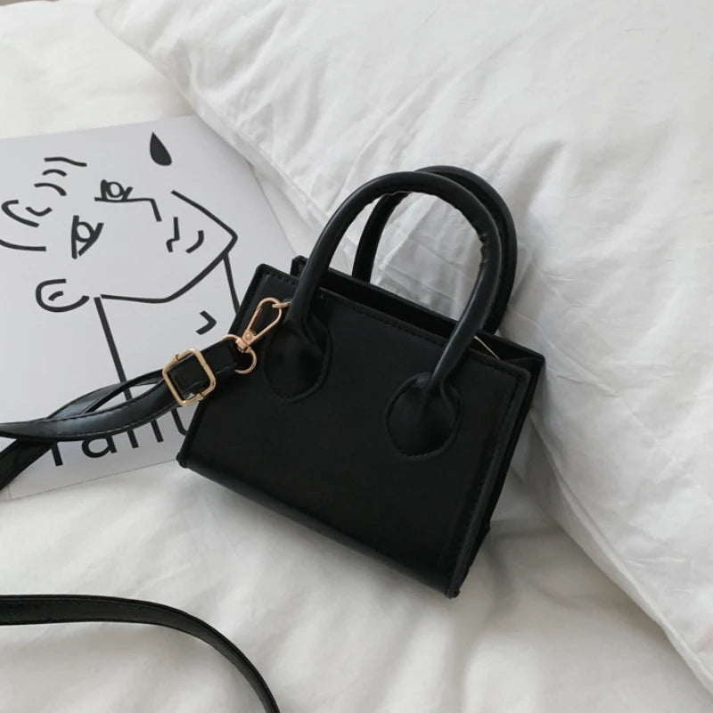 Small Shoulder Bag Crossbody Handbag Retro Mini Purse Flap Tote for Women