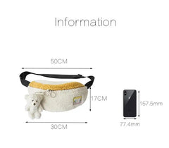 Soft Plush Shoulder Bag for Women Girls