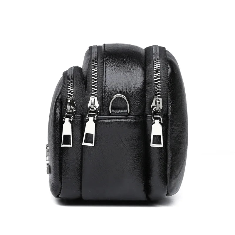 Women Shoulder Bag PU Leather Crossbody Bag Handbag Purses