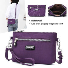 Women Shoulder Bag Handbag Light Small Nylon Crossbody Bags