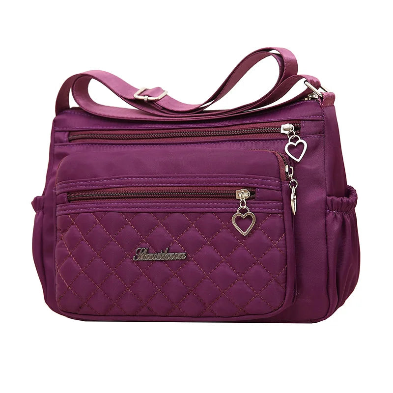 Women Shoulder Bags Waterproof Nylon Crossbody Hobos Large Capacity