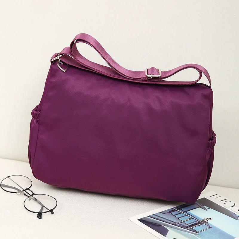 Women Shoulder Bags Waterproof Nylon Crossbody Hobos Large Capacity