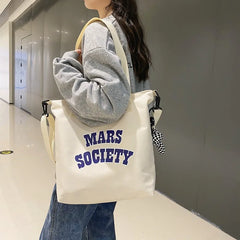 Women Shoulder Bags Nylon Tote Bag Girl Shopper Large Capacity Handbag