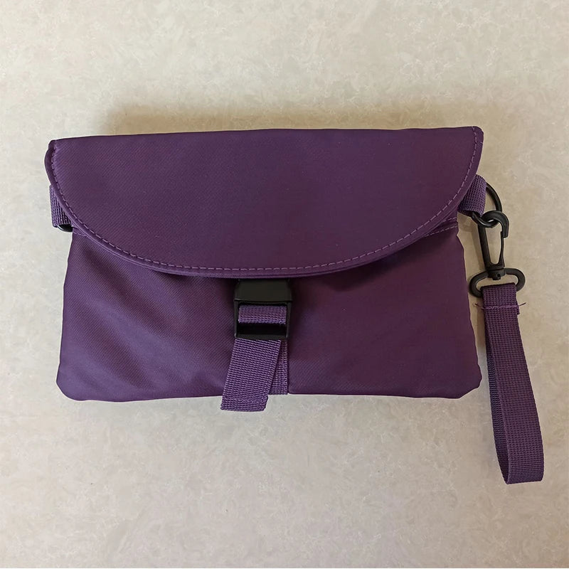 Nylon Tote Bags With Hasp - Casual Handbags