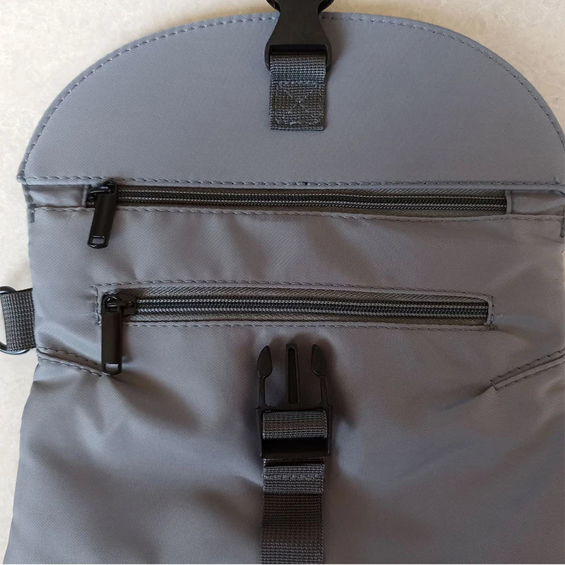 Nylon Tote Bags With Hasp - Casual Handbags
