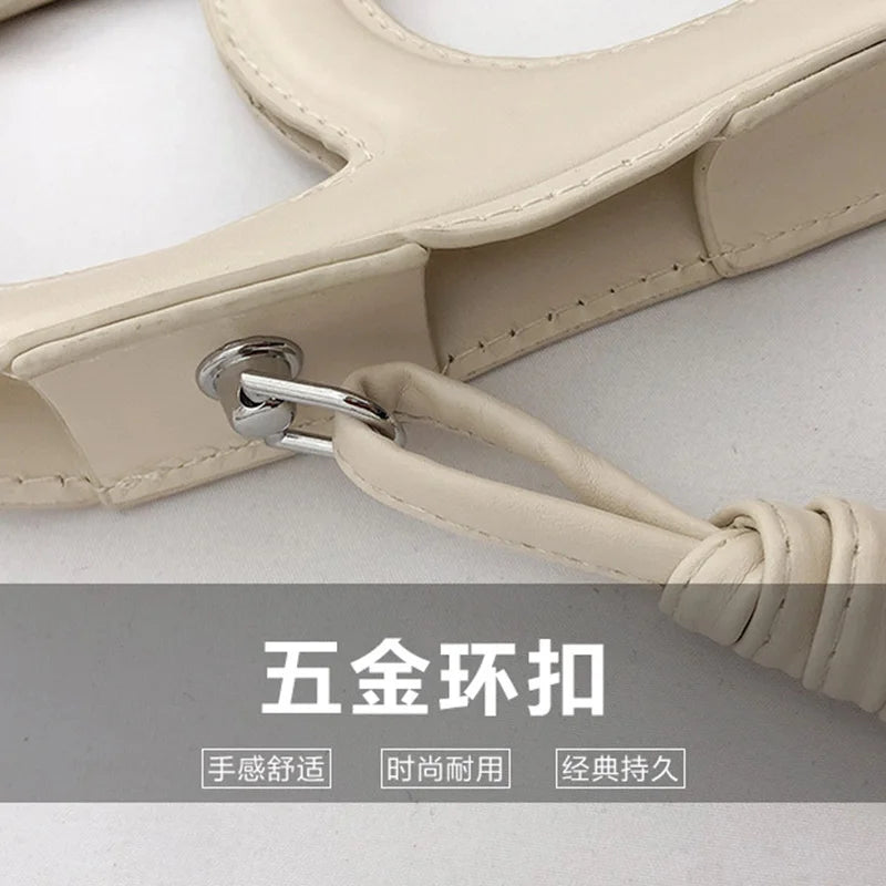 Women Shoulder Bags PU Leather Purses Handbags Shopper Hollow Mobile Phone Bags