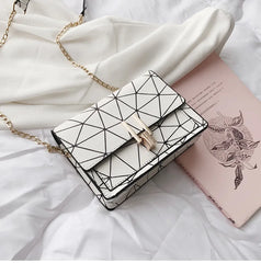 Women Shoulder Bags Summer Messenger Handbag Chain Wild Crack Printing