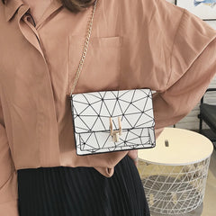 Women Shoulder Bags Messenger Chain Print Handbag