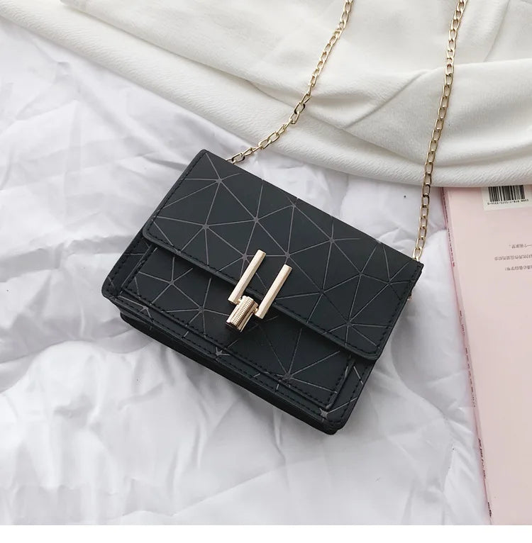 Women Shoulder Bags Messenger Chain Print Handbag
