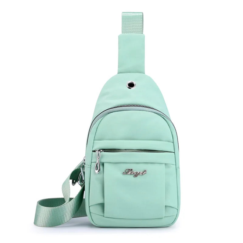 Female Anti Theft Nylon Shoulder Bag School Casual Travel Bag