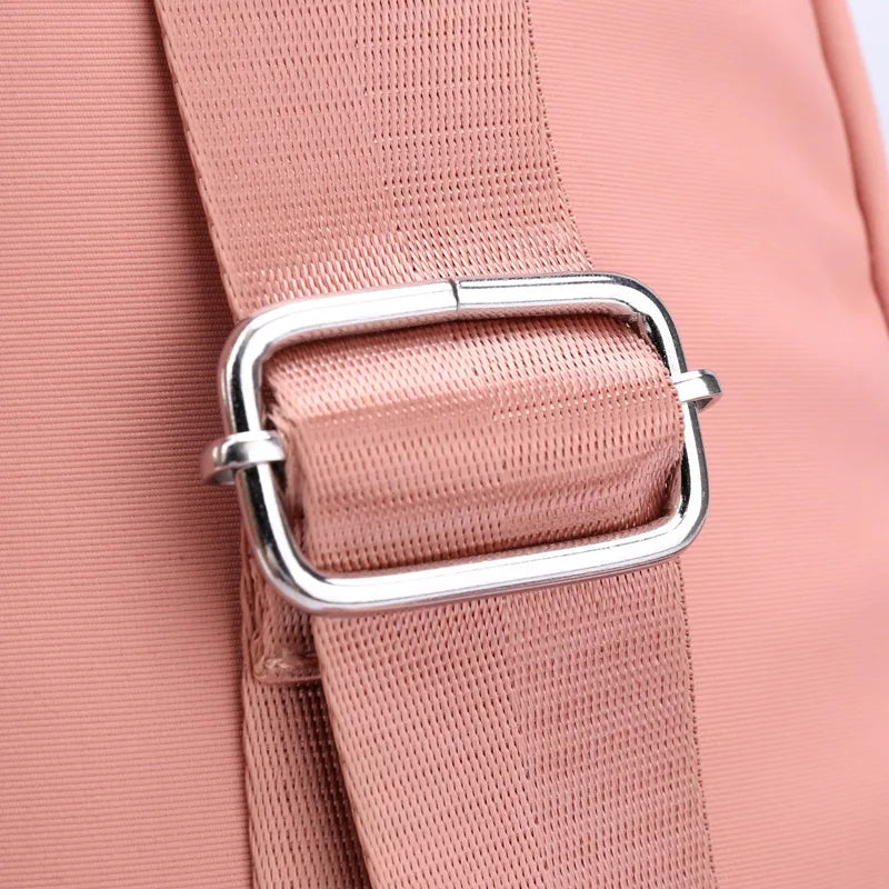 Female Anti Theft Nylon Shoulder Bag School Casual Travel Bag
