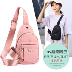 Female Anti Theft Nylon Shoulder Bag School Casual Travel Bag