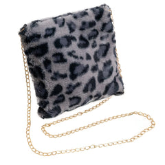 Leopard Pattern Messenger Bag Mini Mobile Phone Handbags