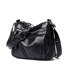 Soft Leather Women's Shoulder Bag Crossbody Handbag