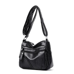 Soft Leather Women's Shoulder Bag Crossbody Handbag