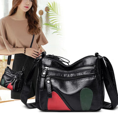 Soft Leather Women's Shoulder Bag Crossbody Handbag