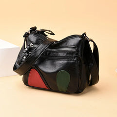 Soft Leather Women's Shoulder Bag Crossbody Handbag