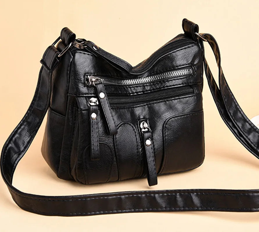 Women Shoulder Bags For Ladies Crossbody Soft Leather Bags Female