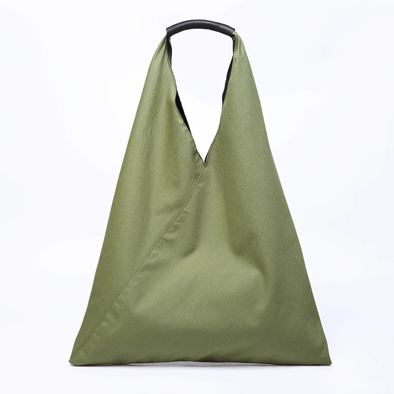 Retro Canvas Underarm Bag Casual Minimalist Shoulder Tote
