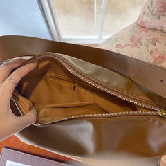 Women Shoulder Bags Soft PU Leather Crossbody Handbags Lady Winter Hobo