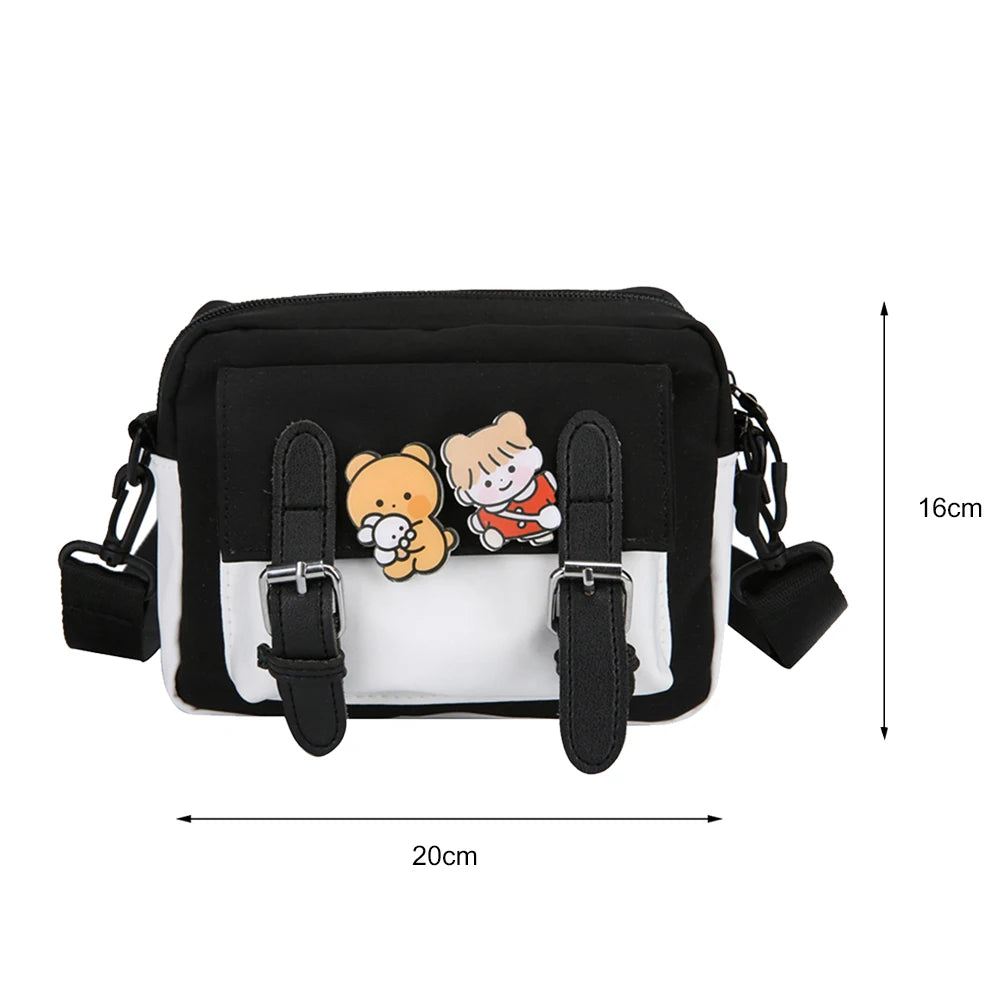 Women Shoulder Bags Hit Nylon Zipper Bag Ladies Travel Bags Female Handbags