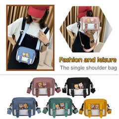 Women Shoulder Bags Hit Nylon Zipper Bag Ladies Travel Bags Female Handbags