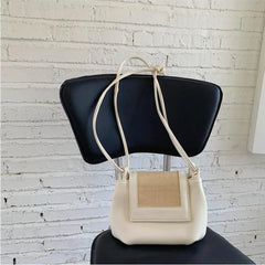 Women Shoulder Bags Pleated Hobos Cross-body PU Leather Handbags OL Fairy