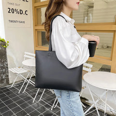 Women Shoulder Bags Lady PU Leather Capacity Crossbody Bag Handbag Shopper