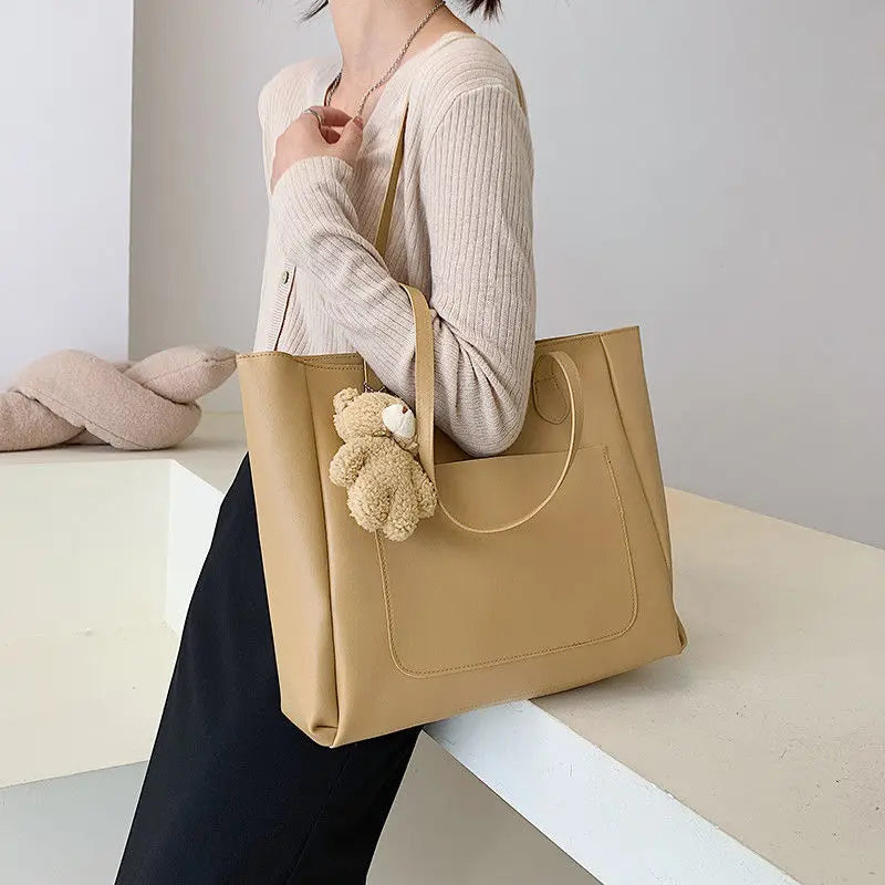 Women Shoulder Bags Large Capacity Patchwork Ladies Business Casual Totes