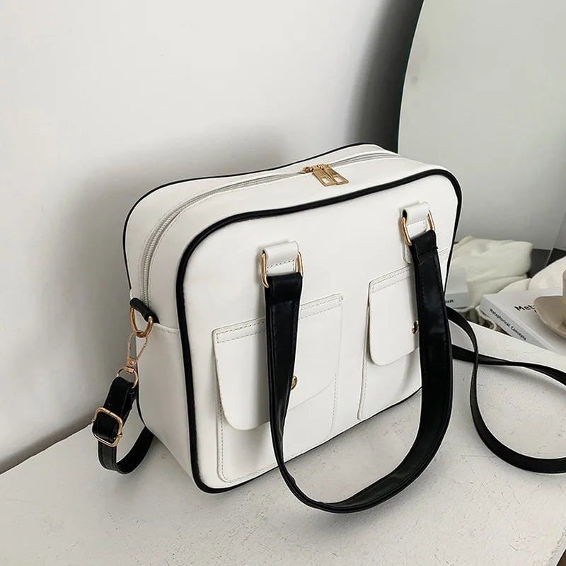Women Shoulder Bags Large Capacity Pockets Storage Travel Crossbody Satchels