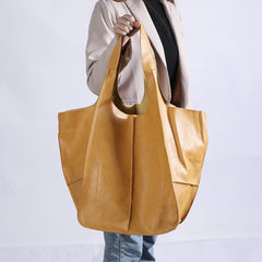 Large Capacity Women Shoulder Bag Soft PU Leather Handbag Totes Shopping Bag
